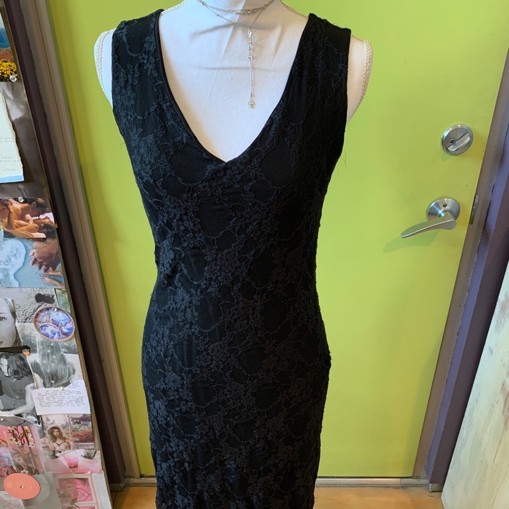 Black Lace cocktail dress